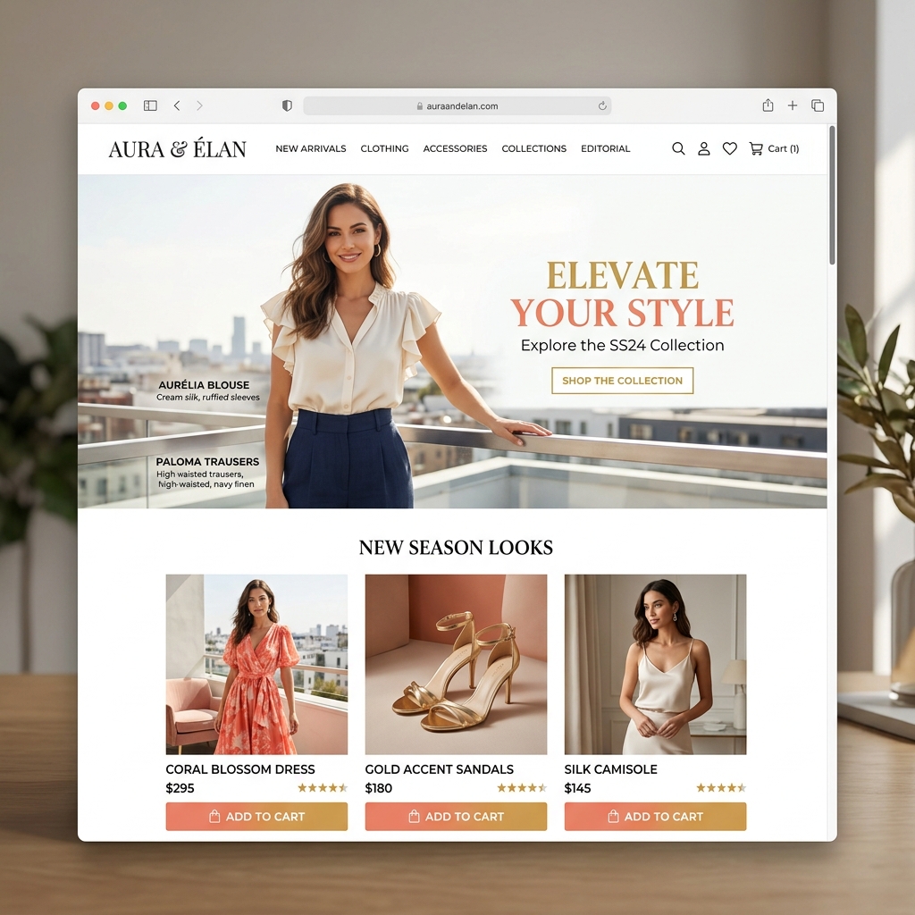 E-commerce Fashion Boutique